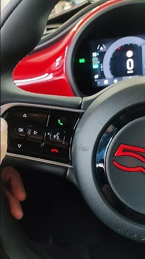 Fiat 500e Reifendruck zurücksetzen Rest