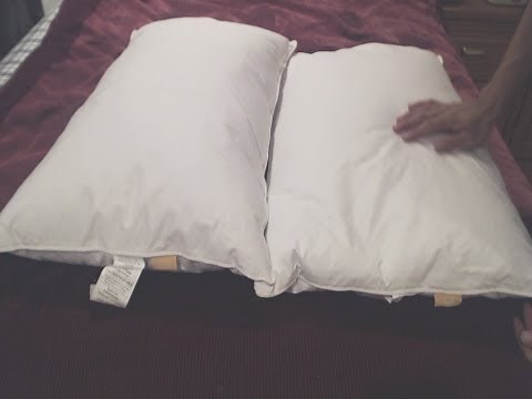 Puredown Goose Down and Feather Pillow Review