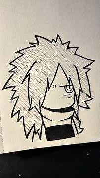 Easy Madara Drawing #easydrawing #howto #tutorial #animeart
