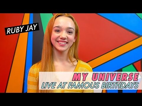 Ruby Jay || My Universe - Live at Famous Birthdays