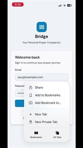 Install Bridge (iPhone)