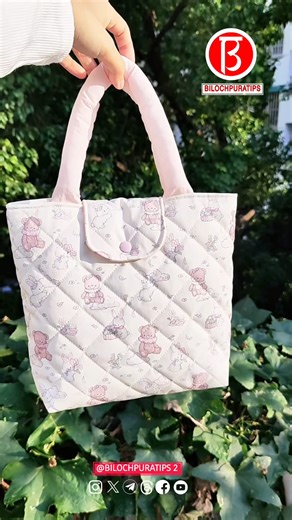 2K views · 19 reactions | Tutorial: How to make a cute and cozy quilted handbag! Episode 2646 Follow My Page Facebook : Bilochpuratips 2 . . . . . . #bilochpuratips2 #bilochpuratips #sewing #reels #needlework #fblifestyle . | bilochpuratips 2 | Facebook