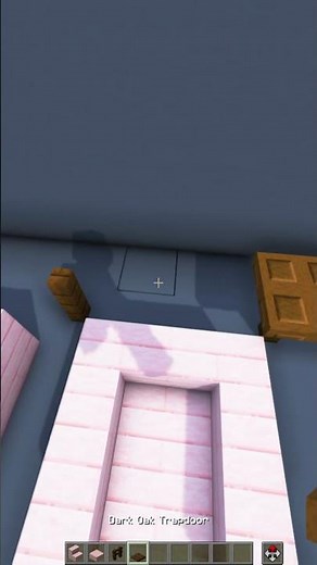 Quick & Easy Minecraft Decoration Idea | Survival Build Tips #shorts