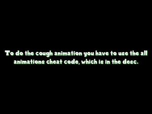 How to do the coughing animation in sm64