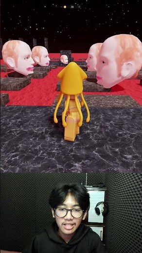 STAGE 9 FULL OF HOT LAVA 🔥 Escape Running Head Roblox Indonesia 🇮🇩