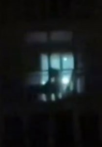 Couple Having Sex In Front Of Hotel Window