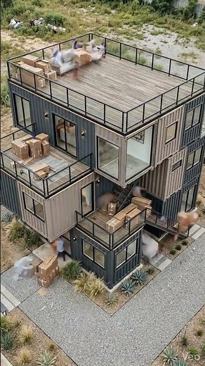 Shipping Container Home Build That Actually Looks Incredible #Architecture #Modern