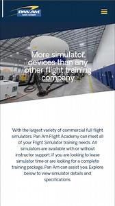 Why choose Pan Am Flight Academy to elevate your aviation career? ✈️...