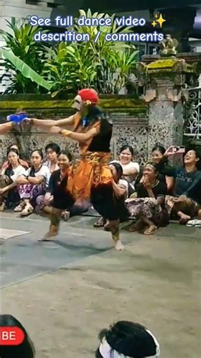 BALI 🙏🏽 Topeng Gurdita Wira Rebana 🎭 Sacred Mask Dance in Padangbai
