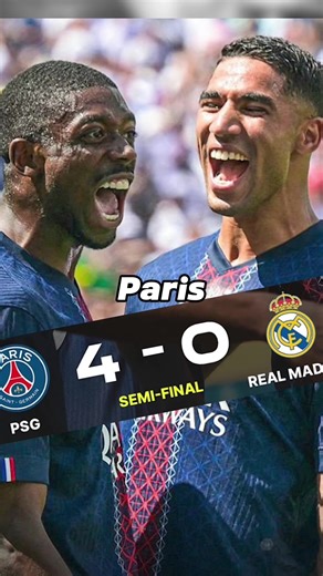 PSG Dominates Real Madrid 4-0 in Club World Cup