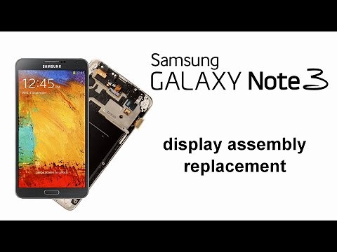 Samsung Galaxy Note 3 Display replacement Touch screen LCD and Frame