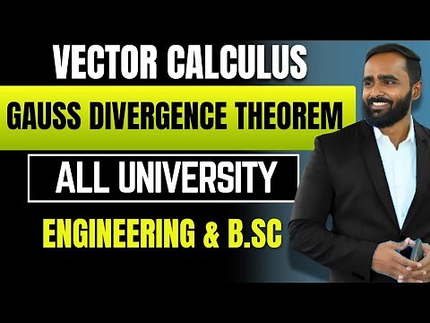 GAUSS DIVERGENCE THEOREM| VECTOR CALCULUS|MATHEMATICS|PRADEEP GIRI SIR