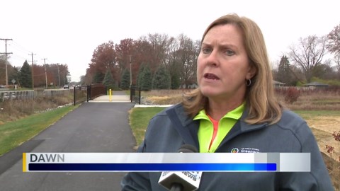 Portion of Wheelock Road Trail complete