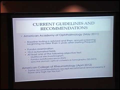 Ocular Manifestations of Plaquenil Toxicty