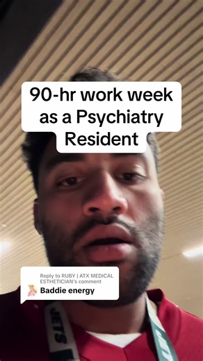 Replying to @RUBY | ATX MEDICAL ESTHETICIAN this week honestly kinda slapped #residencylife #psychiatry #weekinmylife #Doctor #premed