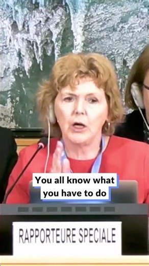 UNSR Mary Lawlor addresses UN Member States at HRC61