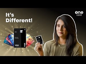 OneCard can transform your outlook towards credit cards