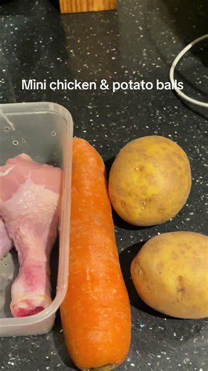 Mini Chicken and Potato Balls Recipe for Babies