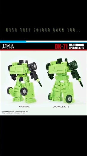 DK-71 DNA Designs upgrade kits for Studio Series Longhaul & Hook #transformers #devastator