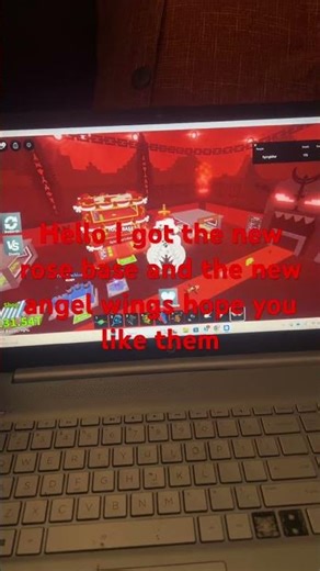 Got new rose base and angel wings in Sab