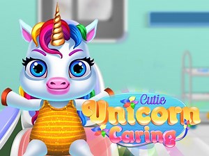 Play Cutie Unicorn Care | Free Online  Games. KidzSearch.com