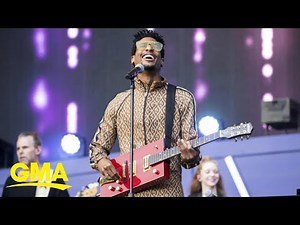Jon Batiste performs ‘Freedom’ on ‘GMA3’
