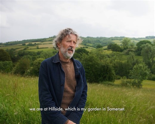 #GreatGardens: In Somerset, British landscape designer Dan Pearson and his partner Huw Morgan have created a pastoral idyll across biodiverse meadows and a vast kitchen garden 🌾 Watch on NOWNESS: https://www.nowness.com/series/great-gardens/dan-pearson-huw-morgan-hillside-somerset | NOWNESS