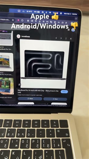 Apple vs Android vs Windows #shorts #iphone #macbook #apple