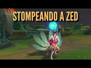 AHRI VS ZED - Full Ahri Gameplay Grandmaster