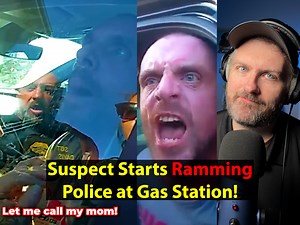 211K views · 2.9K reactions | Suspect Starts Ramming Police at Gas Station This original video was produced by Network Media, LLC and Jason J. | Imperfect Crimes | Facebook