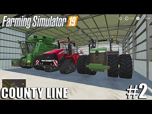 THE COW PROJECT | COUNTY LINE | FS19 Timelapse #2| Farming Simulator 19 Timelapse