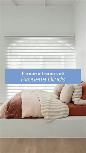 Descubre las Cortinas Luxaflex Pirouette