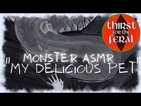 [MONSTER ASMR ROLEPLAY] Giant Monster Cuddles You [Possessive][Growls& Gutturals] [M4A]