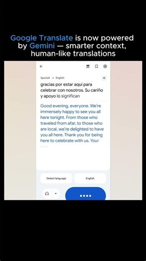 Google Translate Just Got Smarter (Powered by Gemini AI) #google #gemini #shorts #yt #ai #technews