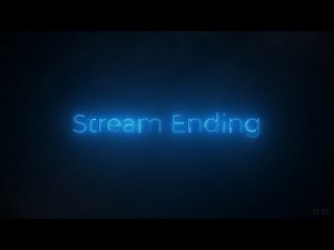 Stream Ending Glow - Live Stream Overlay