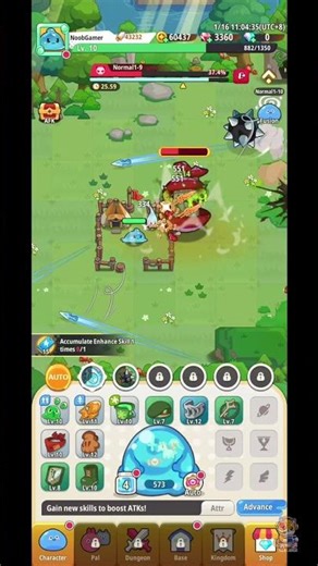 Pew Pew Slime - Idle RPG: 1-9