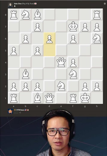 Exploring Yoko Ono's 'Play It by Trust' in Chess