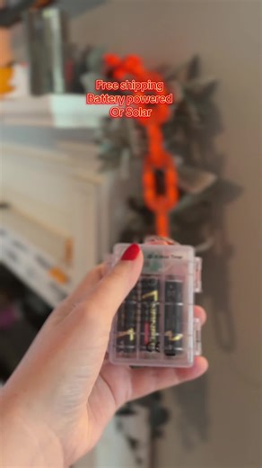 Light up spooky season your way 👻🧡 Whether you want the ease of battery power or the glow of solar, these Halloween string lights are the perfect vibe for your haunted setup. Plus, free shipping! ✨🎃 #HalloweenDecor #SpookySeasonVibes #OutdoorHalloween #StringLights #HalloweenAesthetic