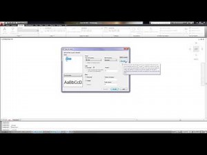 créer un style de texte Autocad