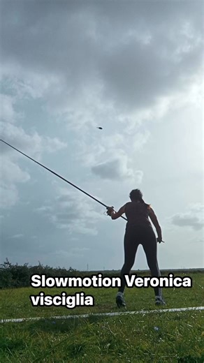 Pendulum cast Veronica Visciglia #slowmotion #longcasting #pesca #surfcasting | Biagio MORRA