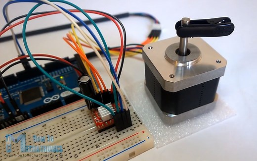 如何用A4988驱动器和Arduino控制步进电机[How To Mechatronics]