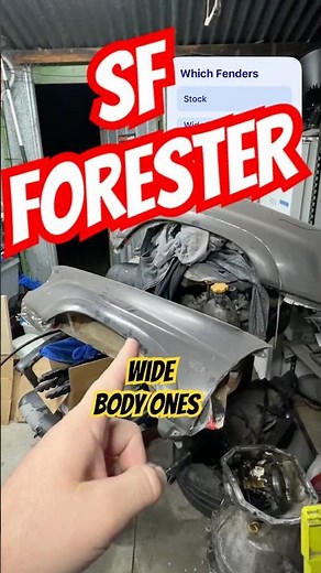Which Front Fenders?