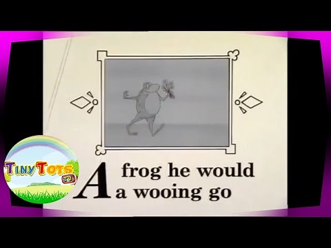 A Frog He Would A Wooing Go Song With Lyrics-Nursery Rhymes For Babies-Sing along Kids Songs