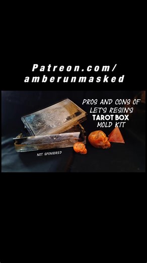 Let's Resin Tarot Box (& bonus skulls)