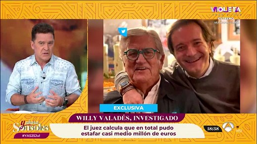 El juez cita a 'Willy' Valadés como presunto autor de delito de estafa: "Ha pedido información sobre sus cuentas"
