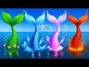 Mermaid vs Vampire! 4 Elements in College!