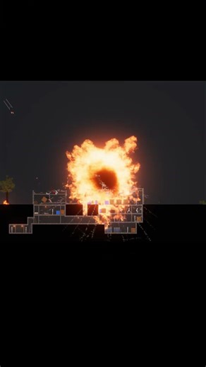 People Playground: Cruise missile VS Bunker #destroy #gaming #automobile #building #explosion