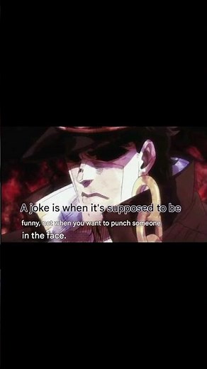 When The Joke Goes Too Far 🤐 | JoJo’s Bizarre Adventure Meme
