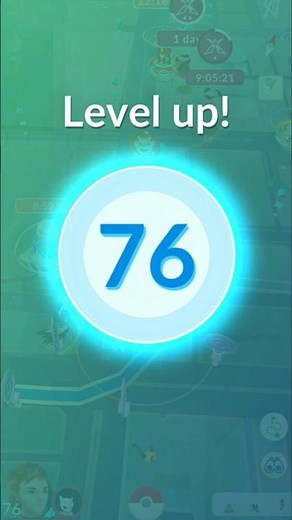 Time To Level Up In Pokemon Go