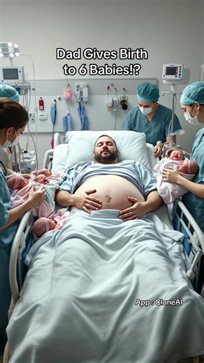 AI Video: Dad Delivers 6 Adorable Babies